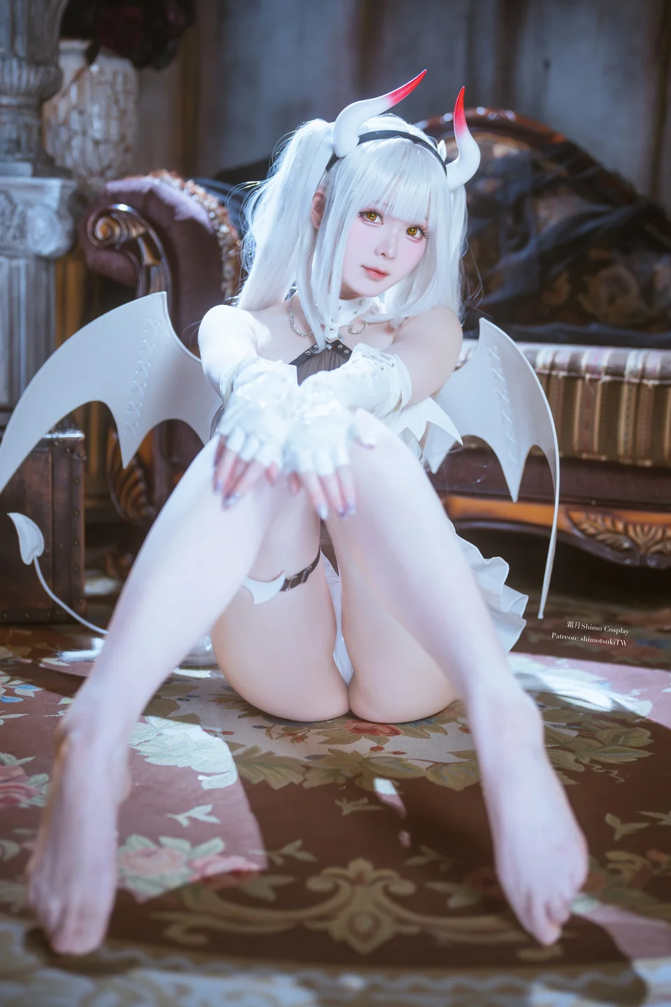 霜月shimo - No.159 Blanc Demon [21P-43MB] tg@simisebaisi 【丝足阁】017.webp